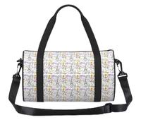 PPHGUT French Paris Tour Eiffel Tower Print Sports Tote Bag Unisex Vacation Backpack Versatile Travel Weekend Commutes