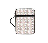 PPHGUT Garden with Birds and Flowers Print Adults Versatile Bible Storage Bag Scripture Religious Christian Accessory Gift