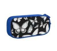 PPHGUT Hand Drawn Color Butterfly 1 Print Pencil Pouch Storage Cosmetics Art Tools Supplies Students Teachers Versatile Use