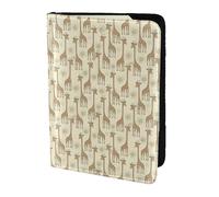 PPHGUT Hand Drawn Giraffes Print Men Women Passport Travel Document Lightweight Stylis Secure Business Leisure