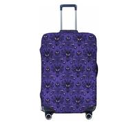 PPHGUT Haunted Mansion Print Suitcase Cover Universal Elastic Luggage Protector Travel Daily Business Vacation