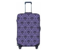 PPHGUT Haunted Mansion Print Suitcase Cover Universal Elastic Luggage Protector Travel Daily Business Vacation