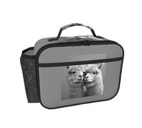 PPHGUT I Love Alpacas Print Lunch Box Bag Tote Versatile Work Office Picnic Travel Reusable Daily Commute