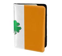 PPHGUT Irish Flag Print Men Women Passport Travel Document Lightweight Stylis Secure Business Leisure
