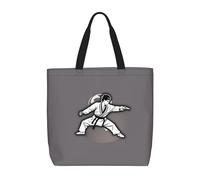 PPHGUT Karate-Highkick-Icon Print Lightweight Organizer Bag Shoulder Tote Shopping Travel Beach Casual Commuting
