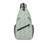 PPHGUT Otters Print Men Women Cross Chest Bag Diagonally Sling Backpack Travel Running Daily Use