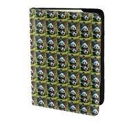 PPHGUT Panda Print Men Women Passport Travel Document Lightweight Stylis Secure Business Leisure