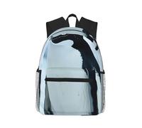 PPHGUT Penguin Print Casual Backpack Lightweight Travel Outdoor Adventures Camping Dual Shoulder Bag
