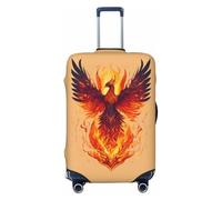 PPHGUT Phoenix Print Suitcase Cover Universal Elastic Luggage Protector Travel Daily Business Vacation