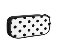PPHGUT Polka Dot Print Pencil Pouch Storage Cosmetics Art Tools Supplies Students Teachers Versatile Use
