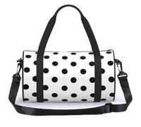 PPHGUT Polka Dot Print Sports Tote Bag Unisex Vacation Backpack Versatile Travel Weekend Commutes