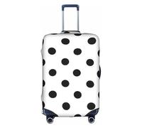 PPHGUT Polka dot Print Universal Travel Suitcase Cover Elastic Luggage Protector Waterproof Lightweight