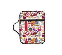 PPHGUT School Newspaper in English Print Adults Versatile Bible Storage Bag Scripture Religious Christian Accessory Gift