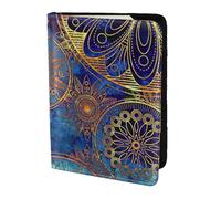 PPHGUT Starry Sky Mandala Print Men Women Passport Travel Document Lightweight Stylis Secure Business Leisure