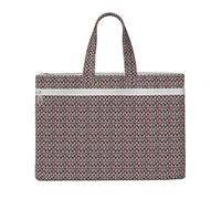 PPHGUT Sugar Skulls Print Canvas Tote File Bag Office Travel Shopping Commuting Office Document Storage Bags