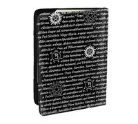 PPHGUT Supernatural Inspiration Print Men Women Passport Travel Document Lightweight Stylis Secure Business Leisure