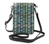 PPHGUT Tropical Fruit Pineapple Print Adjustable Shoulder Bag Crossbody Women Phone Case Lightweight Fashion Accessory