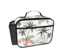 PPHGUT Tropical Palm Trees Print Lunch Box Bag Tote Versatile Work Office Picnic Travel Reusable Daily Commute