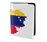 PPHGUT Venezuela Flag Print Men Women Passport Travel Document Lightweight Stylis Secure Business Leisure