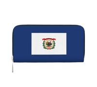 PPHGUT West Virginia State Flag Print Wallet Men Women Portable Clutch Purse Stylish Accessory Daily Use Travel