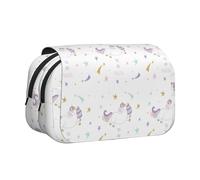 PPHGUT You are Magical Print Portable Pencil Bag Cosmetic Toiletry Multi-Use Bags Cute Large Capacity Daily Use