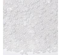 PPhtony 20g UV Glass Bubble Beads 0.4 to 3mm No Hole Round Tiny Iridescent Water Droplets Bubble Beads for Crafts Resin Filler Jewelry Making (White)