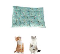 PPING Dog Mat Vet Bed Kitten Bed Washable Dog Bed Dog Bedding Dog Crate Bed Cat Beds Dog Bed Small Soft Cat Mat Fluffy Cat Mat Dog Bed Accessories blue1,s