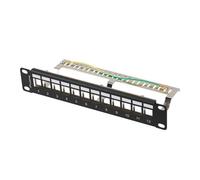 PPKS-9212-B PATCH PANEL 12 PORT 1U 10 FTP with organizer