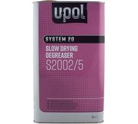 PPL U-POL S2002 Panel Wipe Slow Degreaser 5 Litre | Surface Cleaner for Bare Metal & Paint | Removes Wax, Grease & Silicone | Ideal for Large Repairs & Resprays