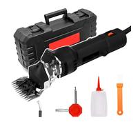 PPLDABNK 690W Portable Electric Wool Shears-6-speed Speed Control丨Includes Cleaning Brush + Screwdriver + Storage Box丨Suitable for Cattle, Sheep, Horse and Other Livestock,Black