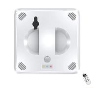 PPLDABNK Automatic Window Cleaning Robot, 3000Pa Strong Suction with Smart Path Planning, 3 Modes & App/Wireless Remote Control, Low-Noise for Glass & Tiles, Power Failure Protection,White