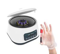 PPLDABNK Digital Laboratory Centrifuge with Timer Control (30s-59min50s), Low Speed Setting 500-4000 RPM, Suitable for Laboratory And Clinical Research,LC400