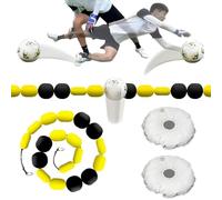 PPLDABNK Football Training Rebound Chain, Goalkeeper Equipment Set