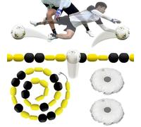 PPLDABNK Football Training Rebound Chain, Goalkeeper Equipment Set