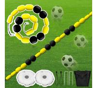 PPLDABNK Goalkeeper Rebound Chain Training, Football Agility Equipment