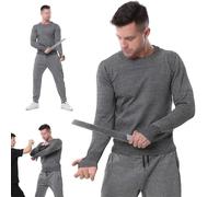 PPLDABNK Level 5 Protective Cut Clothing, Knife-Proof Clothing, Anti Slash Stab Round Stab Proof, Long Sleeve Shirt, Stab proof vest, Performance Protection, for Police & Staff,L