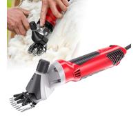 PPLDABNK Professional Electric Sheep Shears 1000W - 6 Speed Adjustable Livestock Clipper for Sheep, Alpacas, Goats - 5m Cord, Portable & Powerful Grooming Shears (Size: 9/13 Spurts),13 Straight Blade