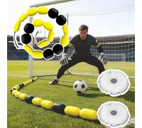 PPLDABNK Single Line Goalkeeper Ball Deflector, Soccer Training Equipment