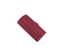 PPLKHS Auto Eyeglasses Storage Universal Car Multifunctional Sun Visor Glasses Case(Wine red)