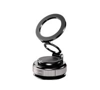 PPLKHS Car Phone Mount 2025 Vacuum Adsorption Magnetic Foldable 360-Degree Rotating Car Phone Holder Air Vent Cradle(Space Silver)