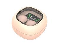 PPLKHS On-Ear Headset 5.3 Bluetooth Headset Small Sleep Invisible Earbuds Stereo Noise Cancelling Earphones (Khaki)