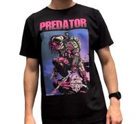 PPLKIdr666 T-Shirt Homme Yautja Du Film Predator Val Verde Dutch Arnie