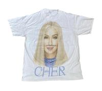 PPLKIdr666 Vtg-2002-Cher-Living-Proof-The-Farewell-Tour-t-shirt White