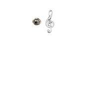 ppm14 treble clef on a Pin Badge made of fine English pewter Posted by Created By Jake