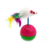 Ppmter Cat Toys Plush Mouse Tumbler Ball Kitten Cat Toys Kittens Interactive Toys for Indoor Cats