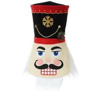 Ppmter Christmas Tree Topper Hat, Christmas Nutcracker Soldier Hat Christmas Decorations for Xmas Holiday Party Decoration Supplies