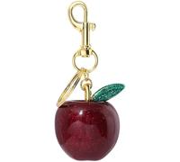 Ppmter Cute Apples Keychain Shiny Apples Bag Charms Glitter Fruit Bag Pendant Handbags Keyring Car Key Ring Backpack Accessories