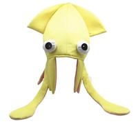 Ppmter Funny Squid Hat Cartoon Octopus Hat Costume Props Halloween Party Hats Novelty Animal Hat Costume Accessory