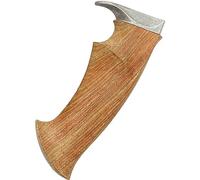 Ppmter Wood Knife Handle Diy Replacement Wooden Handle for Kitchen Knives Chef Knife Diy Making Accessories