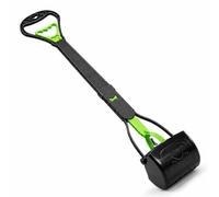 PPOGOO 31inch Large Pooper Scooper for Dogs with Long Handle, Sturdy & Durable, Not Easy to Break, Lightweight & Easy to Use, Easy to Pick Up from Grass and Gravel